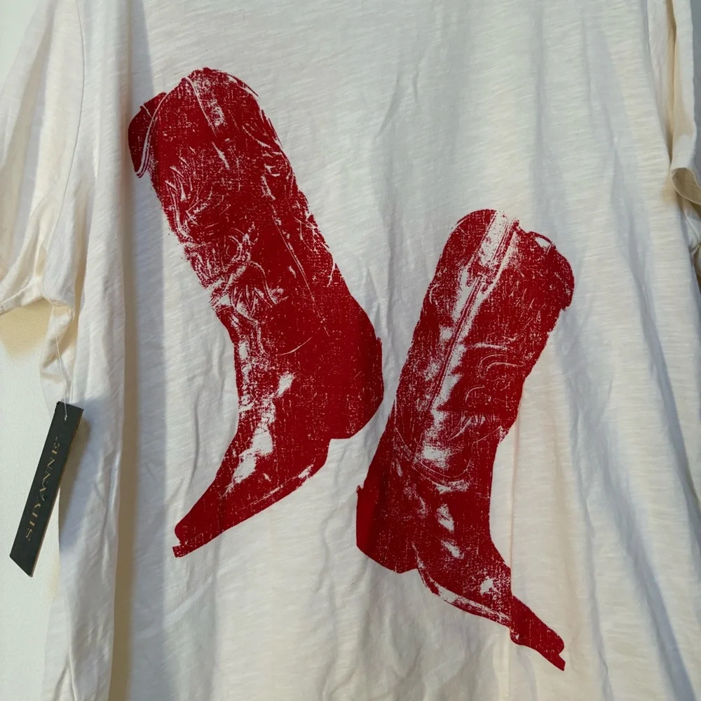 NWT Shyanne Boots Short Sleeve Tee Size XXL - Picture 8 of 13